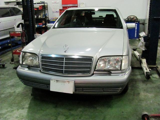 ブロアモーター・レジスター交換 | W140 S500 96y